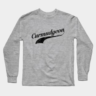 Curmudgeon (salty, grumpy old man) - funny Long Sleeve T-Shirt